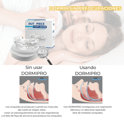 Antirronquidos DORMIPRO Diseñado por médicos de Europa ✅