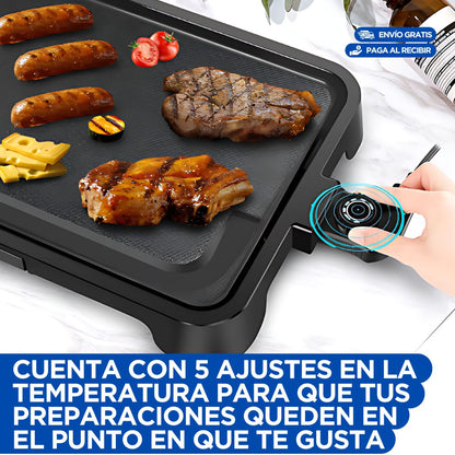 Parrilla eléctrica y antiadherente para asados➕Curso onlie de GastronomÍa GRATIS🔥