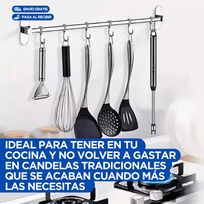 Encendedor Recargable Chispero Cocina Recargable por cable USB