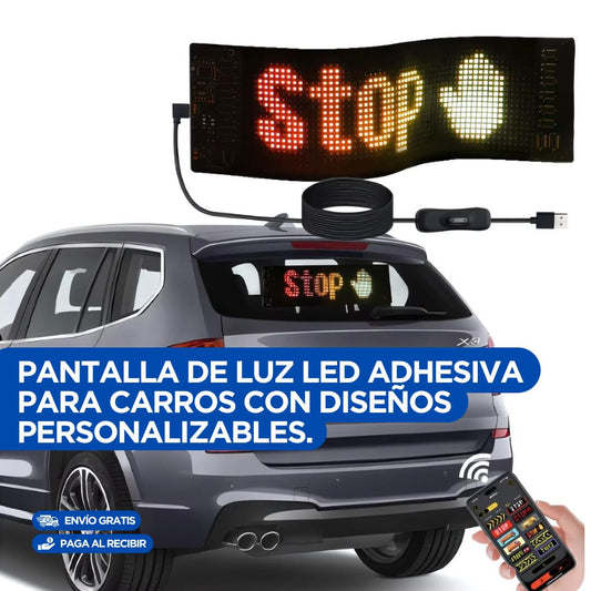 Pantalla LED programable para carro  con tamaño 16X32🔥