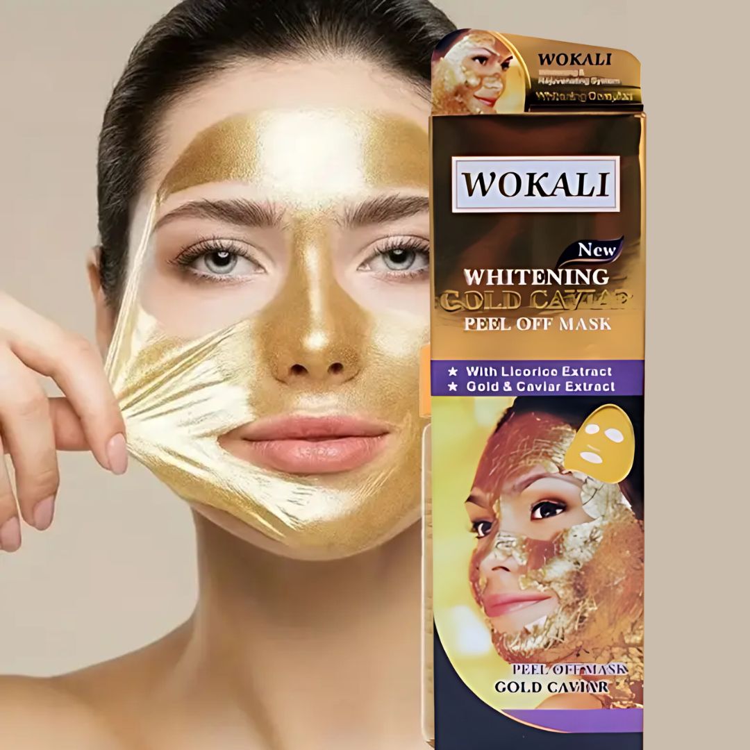 Mascarilla exfoliante de rostro con particulas de oro🔥